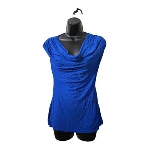 Studio Y Vibrant Blue Women's Blouse